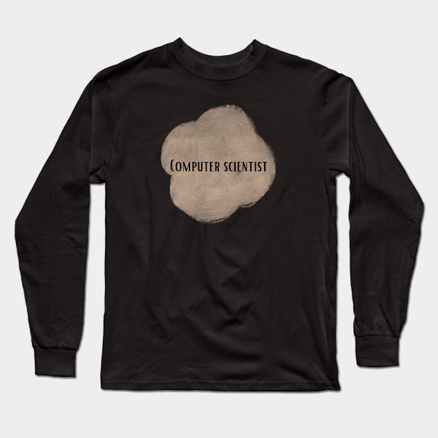 Computer scientist - job title Long Sleeve T-Shirt by Onyi